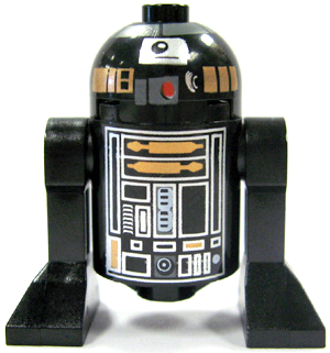 LEGO Minifigura Astromech Droid, R2-Q5 - Star Wars — imagen BrickLink