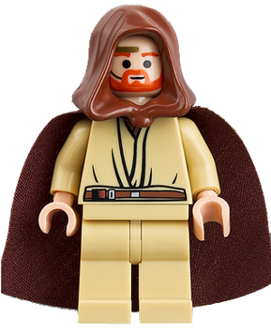 LEGO Minifigura Obi-Wan Kenobi Young - Star Wars — imagen BrickLink