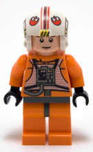 Luke Skywalker - Pilot Suit, Detailed Torso and Helmet - BrickLink - DagaBlocks