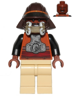 LEGO Minifigura Lando Calrissian Skiff Guard, Tan Hips - Star Wars — imagen BrickLink
