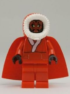 LEGO Minifigura Santa Darth Maul - Star Wars — imagen BrickLink