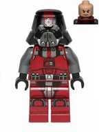 Sith Trooper - Dark Red Armor, Printed Legs - BrickLink - DagaBlocks