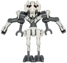 General Grievous - Bent Legs, White Armor — imagen BrickLink