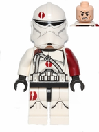 LEGO Minifigura Clone BARC Trooper 91st Reconnaissance Corps (Phase 2) Scowl - Star Wars — imagen BrickLink