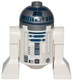 LEGO Minifigura Astromech Droid, R2-D2 - Flat Silver Head, Lavender Dots and Small Receptor - Star Wars — imagen BrickLink
