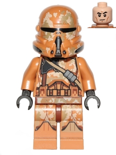 LEGO Minifigura Clone Airborne Trooper (Phase 2) Geonosis - Star Wars — imagen BrickLink