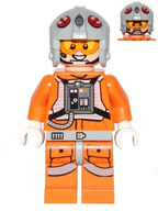 LEGO Minifigura Snowspeeder Pilot Light Bluish Gray Helmet - Star Wars — imagen BrickLink