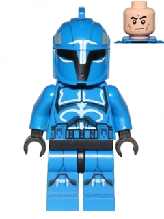 LEGO Minifigura Senate Commando Captain - Star Wars — imagen BrickLink