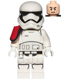 LEGO Minifigura First Order Stormtrooper Officer (Rounded Mouth Pattern) - Star Wars — imagen BrickLink