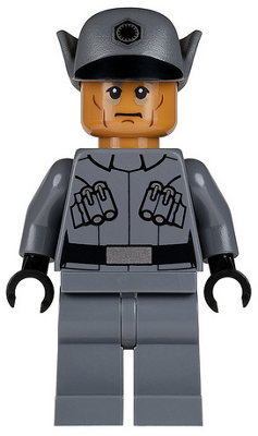 LEGO Minifigura First Order Officer (Lieutenant / Captain) - Star Wars — imagen BrickLink