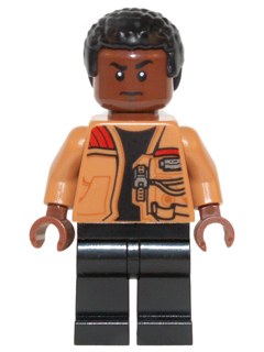 Finn - Medium Nougat Jacket, Black Legs - BrickLink - DagaBlocks