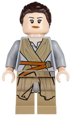Rey - Dark Tan Tied Robe - BrickLink - DagaBlocks