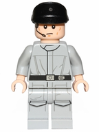 Imperial Crew - Black Cap, Closed Mouth - BrickLink - DagaBlocks