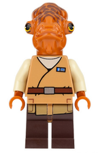 LEGO Minifigura Admiral Ackbar - Star Wars — imagen BrickLink