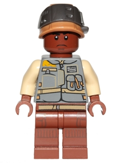 LEGO Minifigura Rebel Trooper (Lieutenant Sefla) - Star Wars — imagen BrickLink