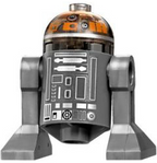 LEGO Minifigura Astromech Droid, R3-S1, Rebel - Star Wars — imagen BrickLink