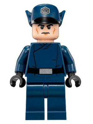 LEGO Minifigura First Order Officer (Colonel Erich S. Datoo) - Star Wars — imagen BrickLink