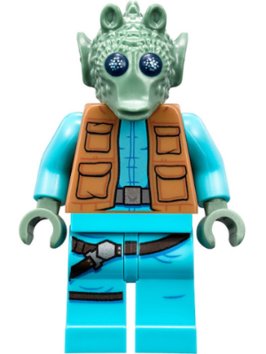 LEGO Minifigura Greedo - Star Wars — imagen BrickLink