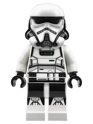 LEGO Minifigura Imperial Patrol Trooper - Male, Light Nougat Head, Scowl - Star Wars — imagen BrickLink