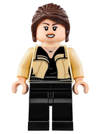 LEGO Minifigura Qi'ra - Tan Jacket - Star Wars — imagen BrickLink