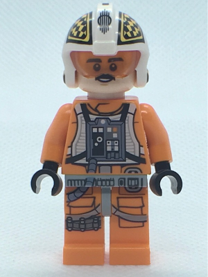LEGO Minifigura Biggs Darklighter - Light Nougat Head, Dual Molded Helmet - Star Wars — imagen BrickLink