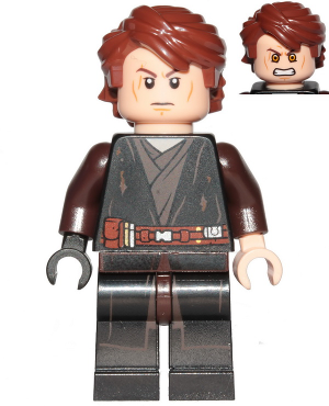 LEGO Minifigura Anakin Skywalker (Dirt Stains) - Star Wars — imagen BrickLink