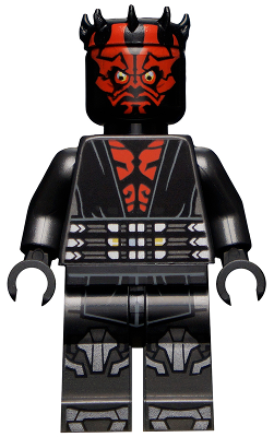 Darth Maul - Printed Legs with Silver Armor - BrickLink - DagaBlocks
