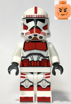 Clone Shock Trooper, Coruscant Guard (Phase 2) - Nougat Head - BrickLink - DagaBlocks