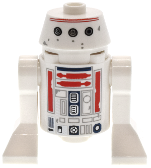 Astromech Droid, R5-D4 - Truncated Cone Head, Dark Blue Center Panel - BrickLink - DagaBlocks
