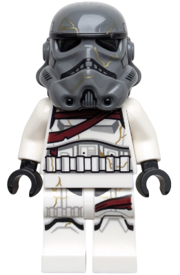 Night Trooper - Dark Bluish Gray Helmet - BrickLink - DagaBlocks