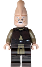 LEGO Minifigura Ki-Adi-Mundi - Printed Legs, Straight Belt - Star Wars — imagen BrickLink