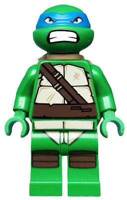 LEGO Minifigura Leonardo, Gritted Teeth - Teenage Mutant Ninja Turtles — imagen BrickLink