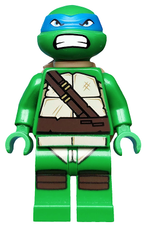 LEGO Minifigura Leonardo, Gritted Teeth - Teenage Mutant Ninja Turtles — imagen BrickLink