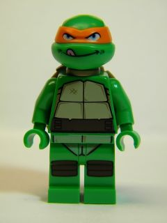 LEGO Minifigura Michelangelo - Teenage Mutant Ninja Turtles — imagen BrickLink