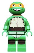 LEGO Minifigura Michelangelo, Grin - Teenage Mutant Ninja Turtles — imagen BrickLink