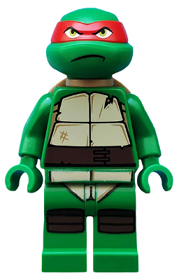 LEGO Minifigura Raphael - Teenage Mutant Ninja Turtles — imagen BrickLink